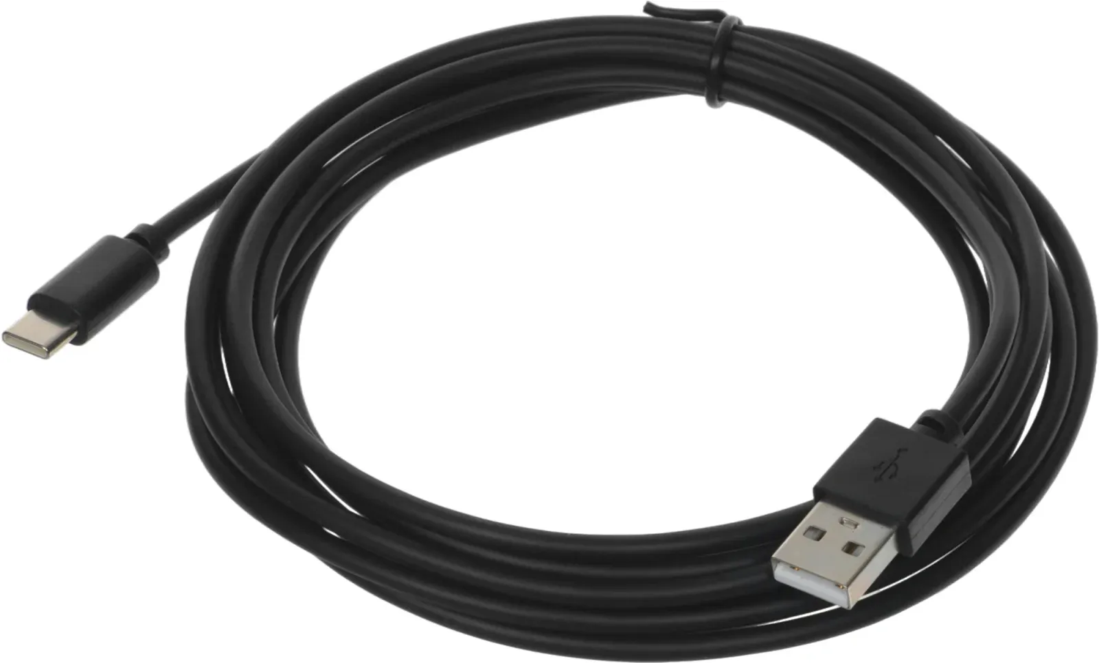 Кабель USB m-USB Type-C m 3м черный - фото 4