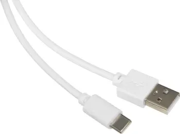 Кабель USB m-USB Type-C m 1м белый - фото 6