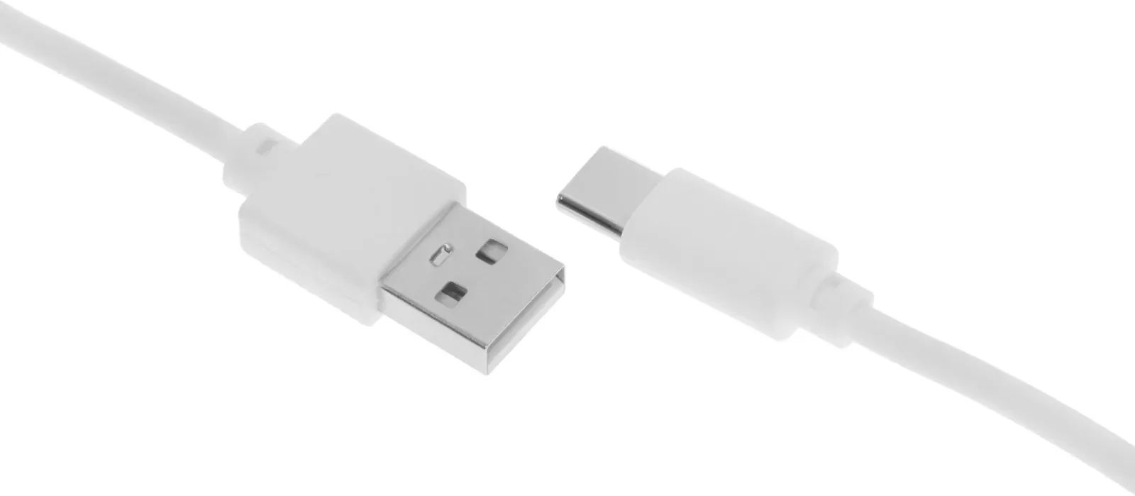 Кабель USB m-USB Type-C m 1.8м белый - фото 3