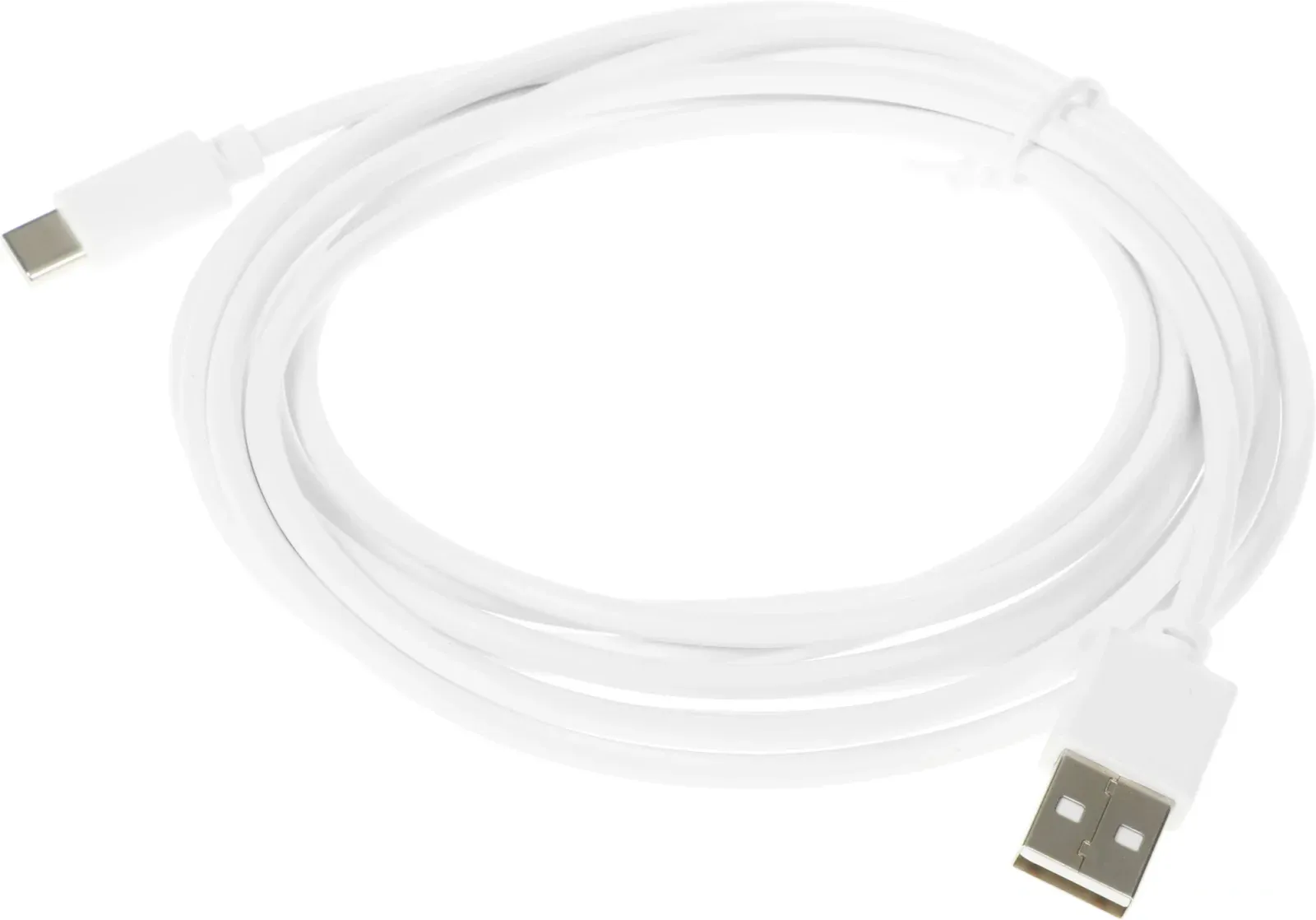 Кабель USB m-USB Type-C m 3м белый - фото 4