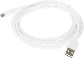 Кабель USB m-USB Type-C m 3м белый - фото 8