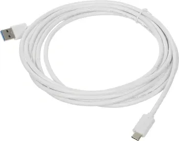 Кабель Buro BHP USB-TPC-3W USB m-USB Type-C m 3м белый - фото 8
