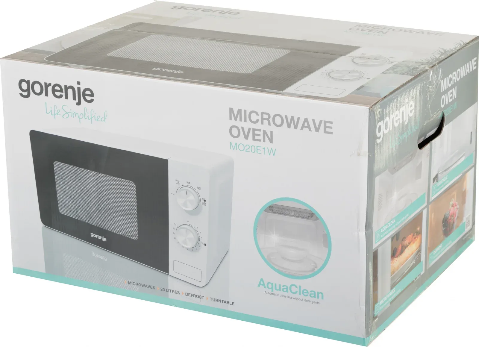 Микроволновая Печь Gorenje MO20E1W 20л. 800Вт белый, 20 л - фото 8