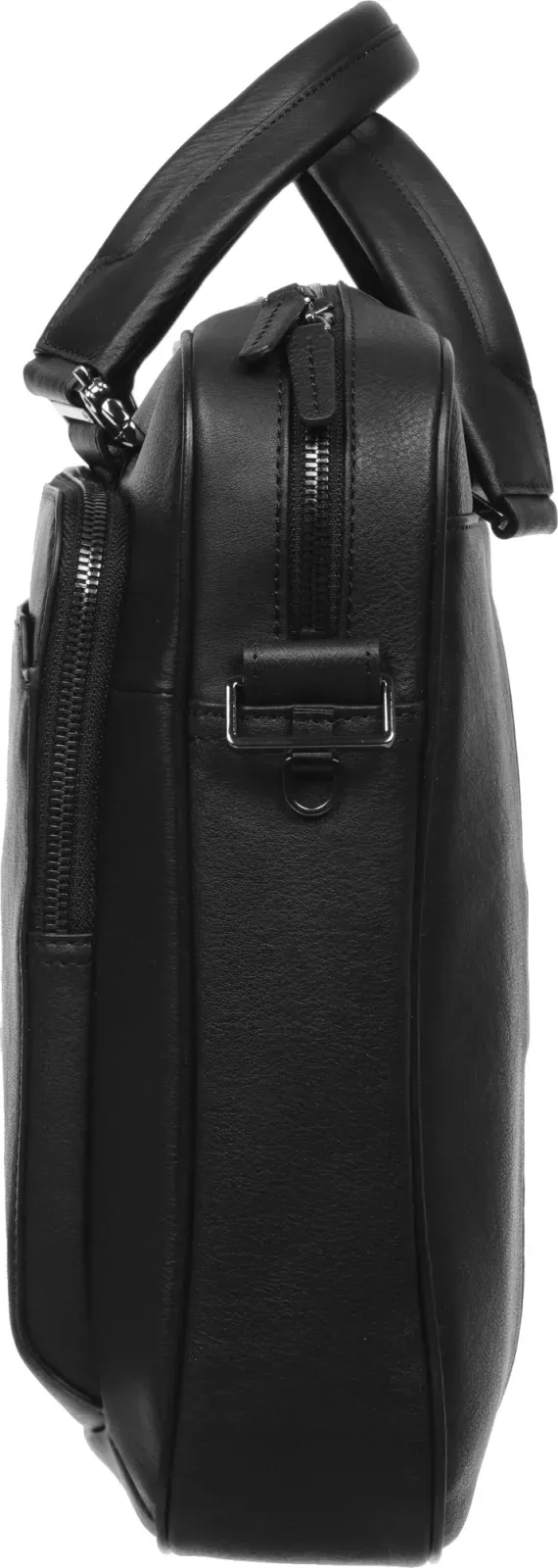 Сумка мужская Piquadro Black Square CA4027B3/N с отделением для ноутбука 15 черная натур.кожа - фото 5