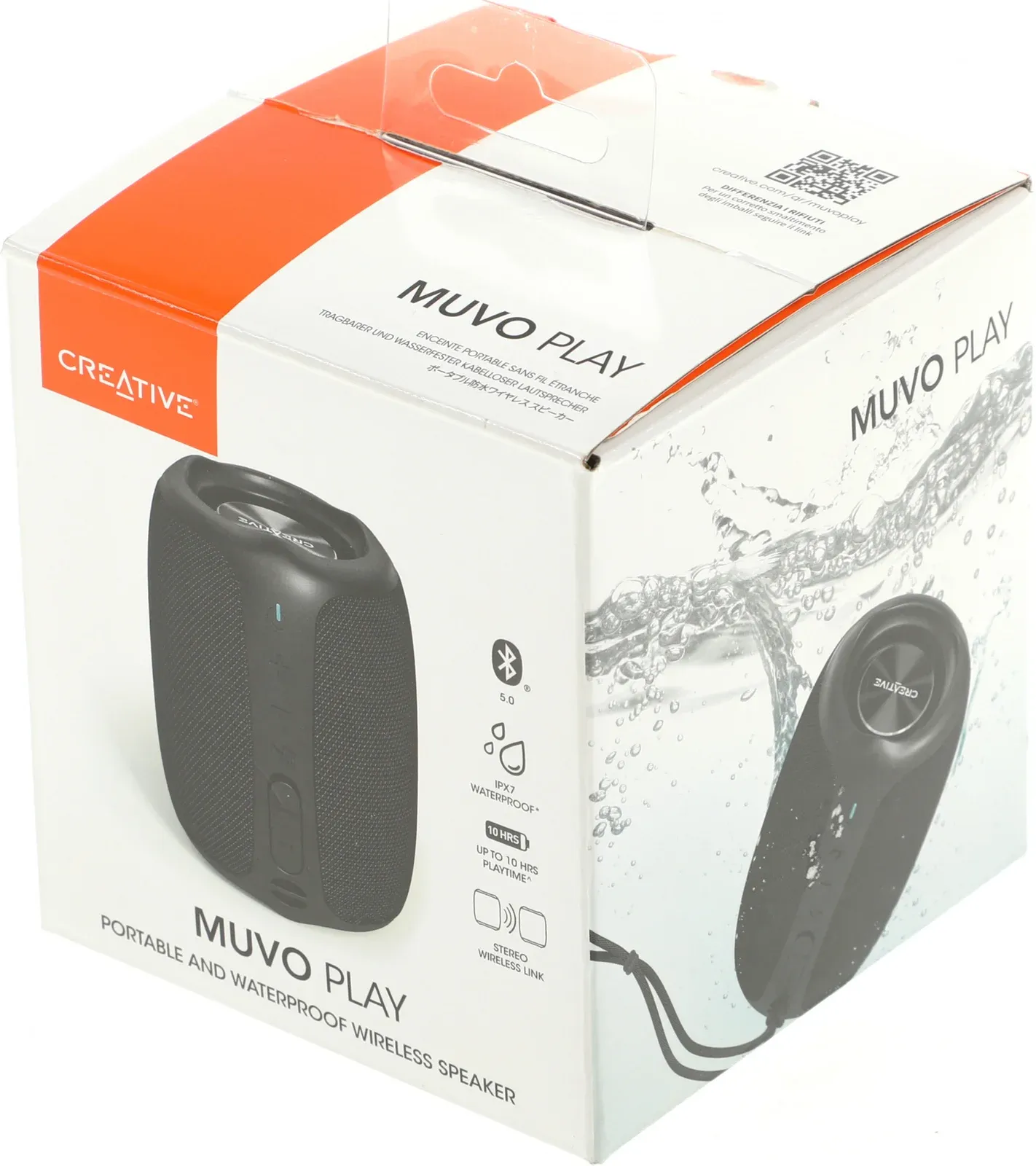 Колонка порт. Creative Muvo Play черный 10W 1.0 BT/USB 2000mAh 51MF8365AA000 - фото 7