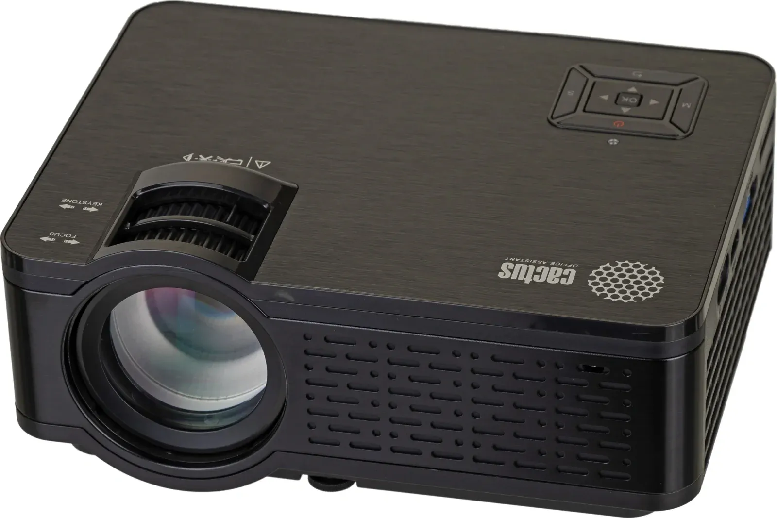 Проектор Cactus CS-PRE.05B.WXGA LCD 1800Lm LS 180Lm ANSI 1280x720 1500:1 ресурс лампы:30000часов 1xUSB typeA 2xHDMI 1.75кг, черный - фото 3