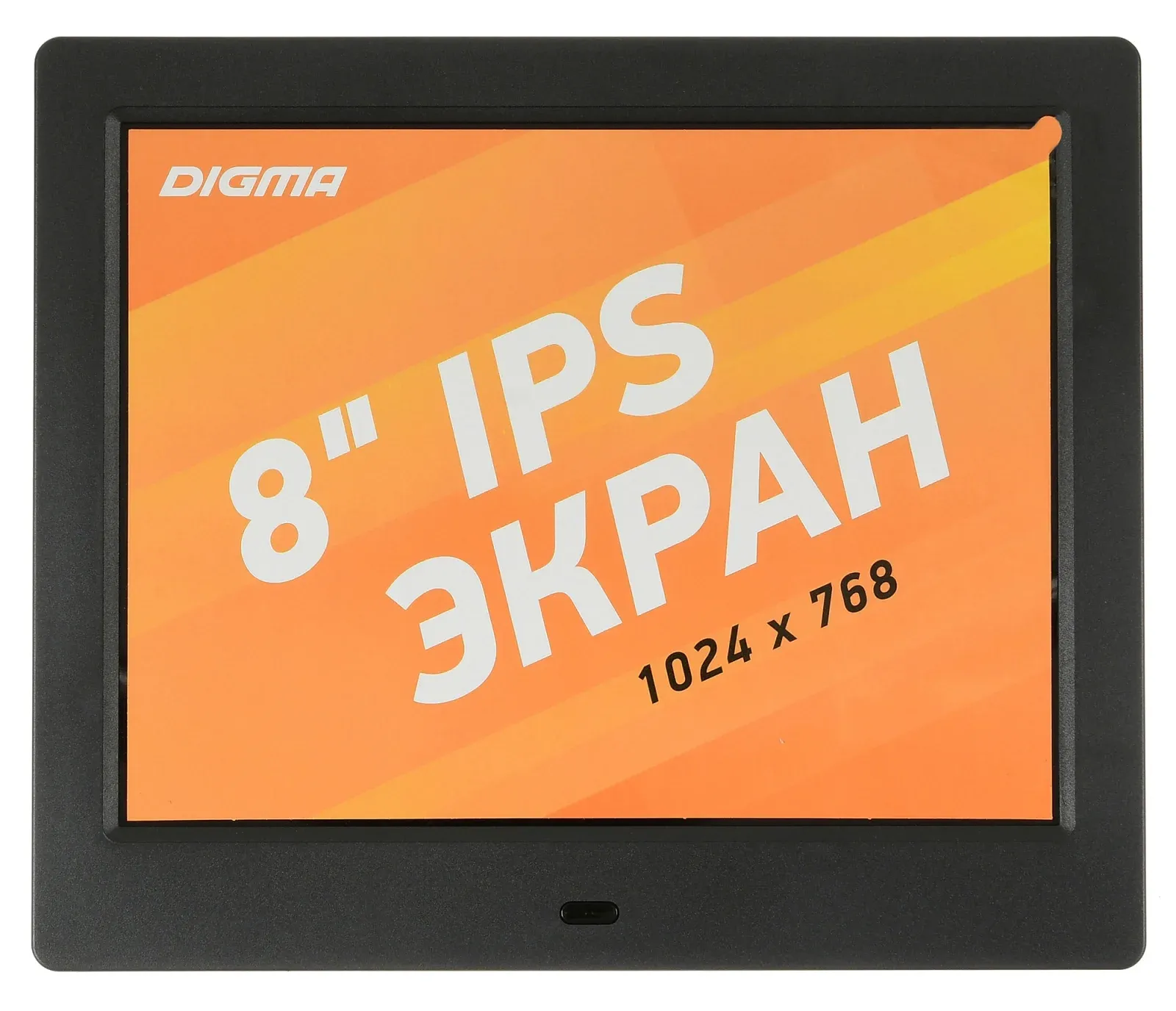 Фоторамка Digma 8 PF-843 IPS 1024x768 черный пластик ПДУ Видео - фото 4