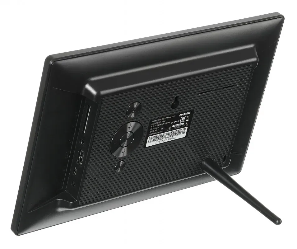 Фоторамка Digma 10.1 PF-1043 IPS 1280x800 черный пластик ПДУ Видео - фото 7