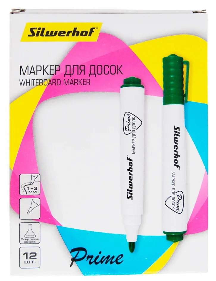 Маркеры SILWERHOF Prime зеленый