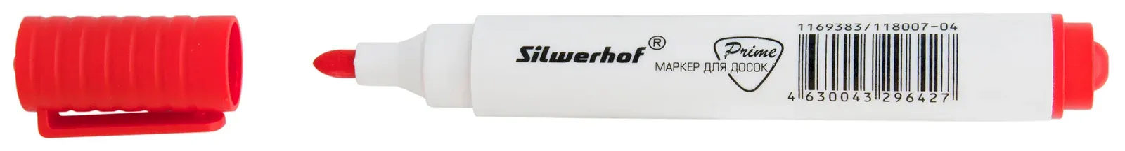 Маркеры SILWERHOF Prime красный - фото 3