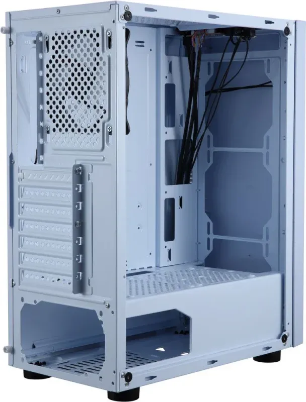 Корпус Formula CL-3302W RGB белый без БП ATX 7x120mm 2xUSB2.0 1xUSB3.0 audio bott PSU - фото 5
