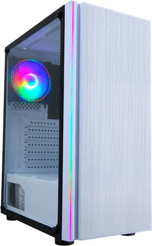 Корпус Formula CL-3302W RGB белый без БП ATX 7x120mm 2xUSB2.0 1xUSB3.0 audio bott PSU - фото 7