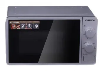 Микроволновая Печь Hyundai HYM-M2001 20л. 700Вт серебристый/черный, 20 л - фото 8