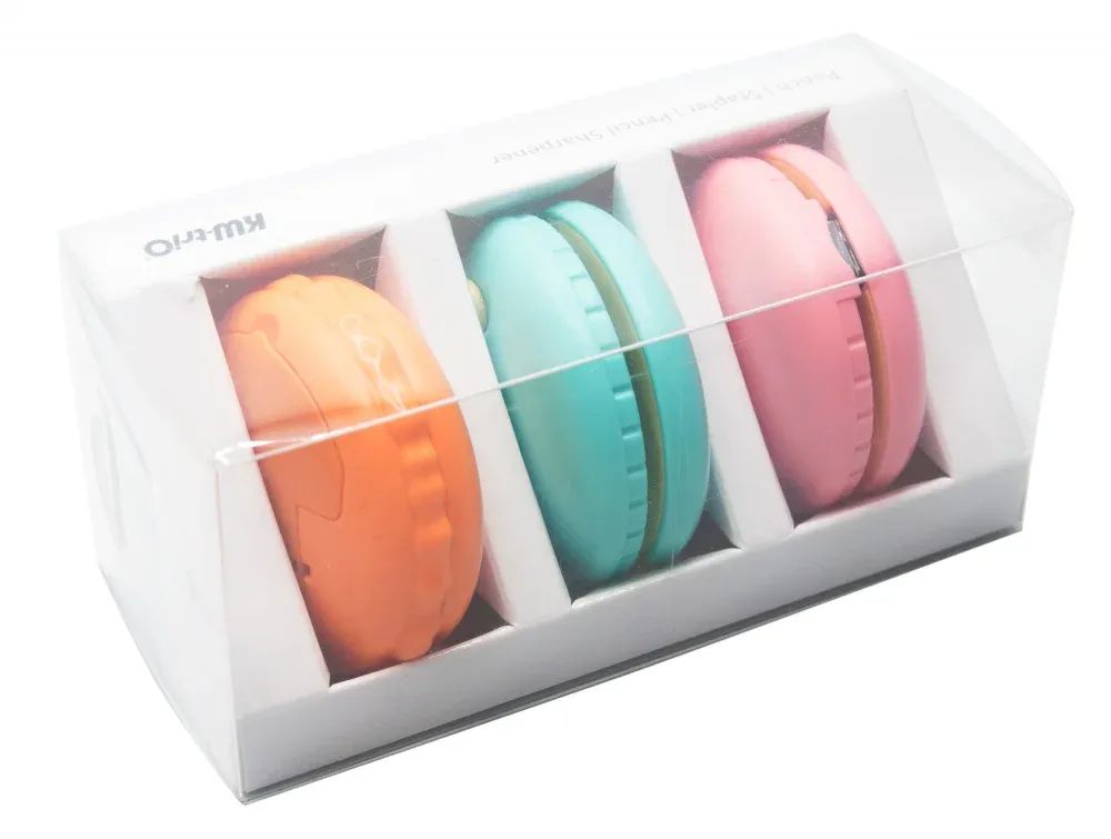 Настольный набор Kw-Trio 6351 Macaron 3 предмета пластик ассорти - фото 2