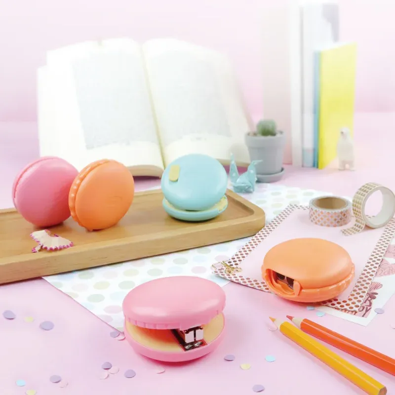 Настольный набор Kw-Trio 6351 Macaron 3 предмета пластик ассорти - фото 5