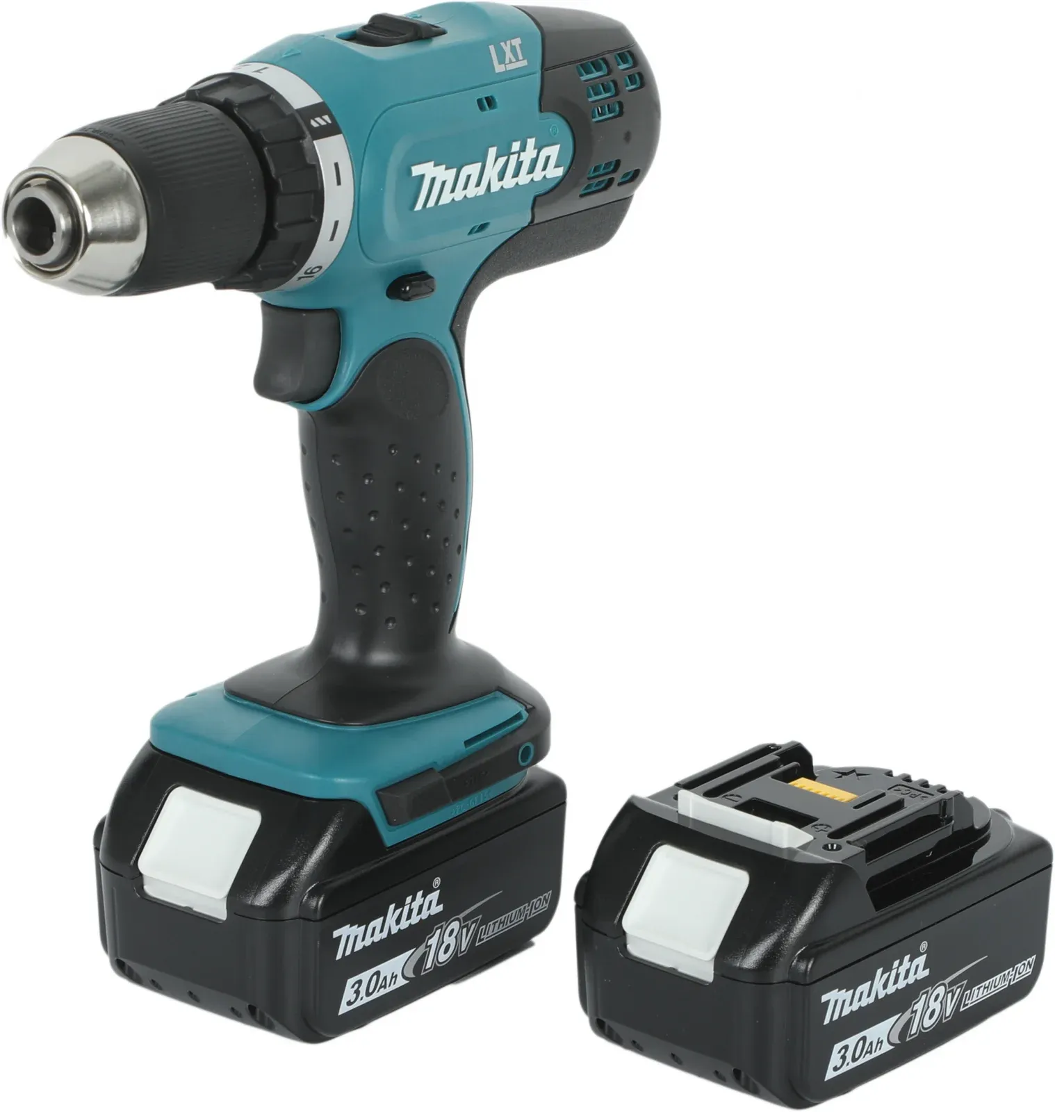 Дрель-шуруповерт Makita DDF453RFE аккум. патрон:быстрозажимной кейс в комплекте - фото 5