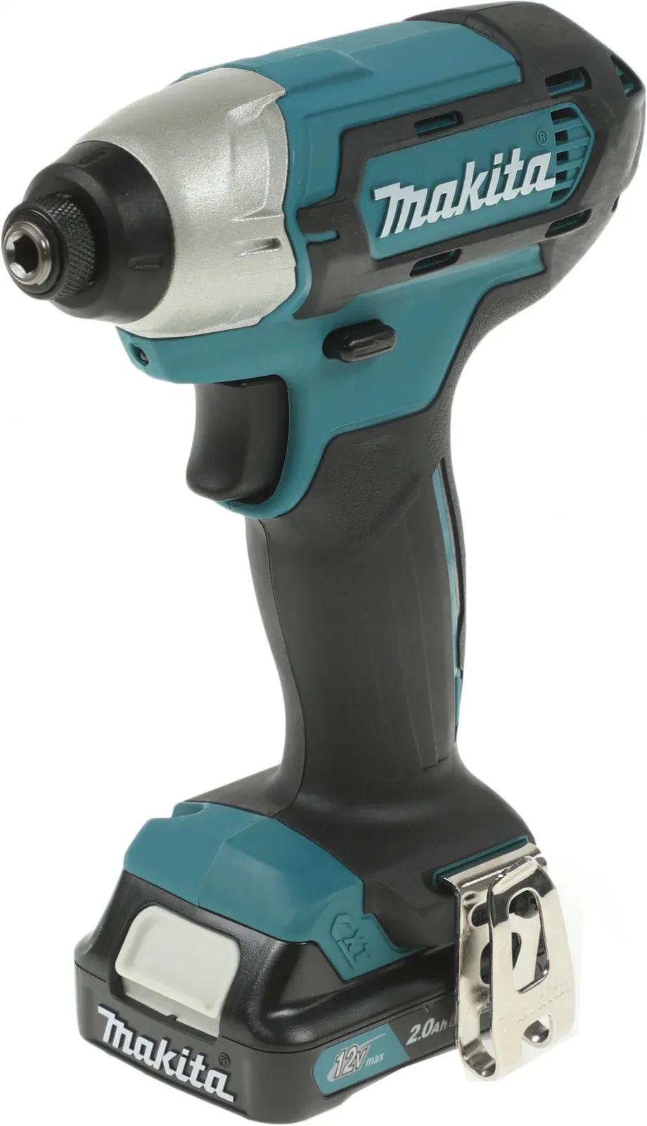 Шуруповерт Makita TD110DWAE аккум. патрон:держатель бит 1/4 кейс в комплекте - фото 4
