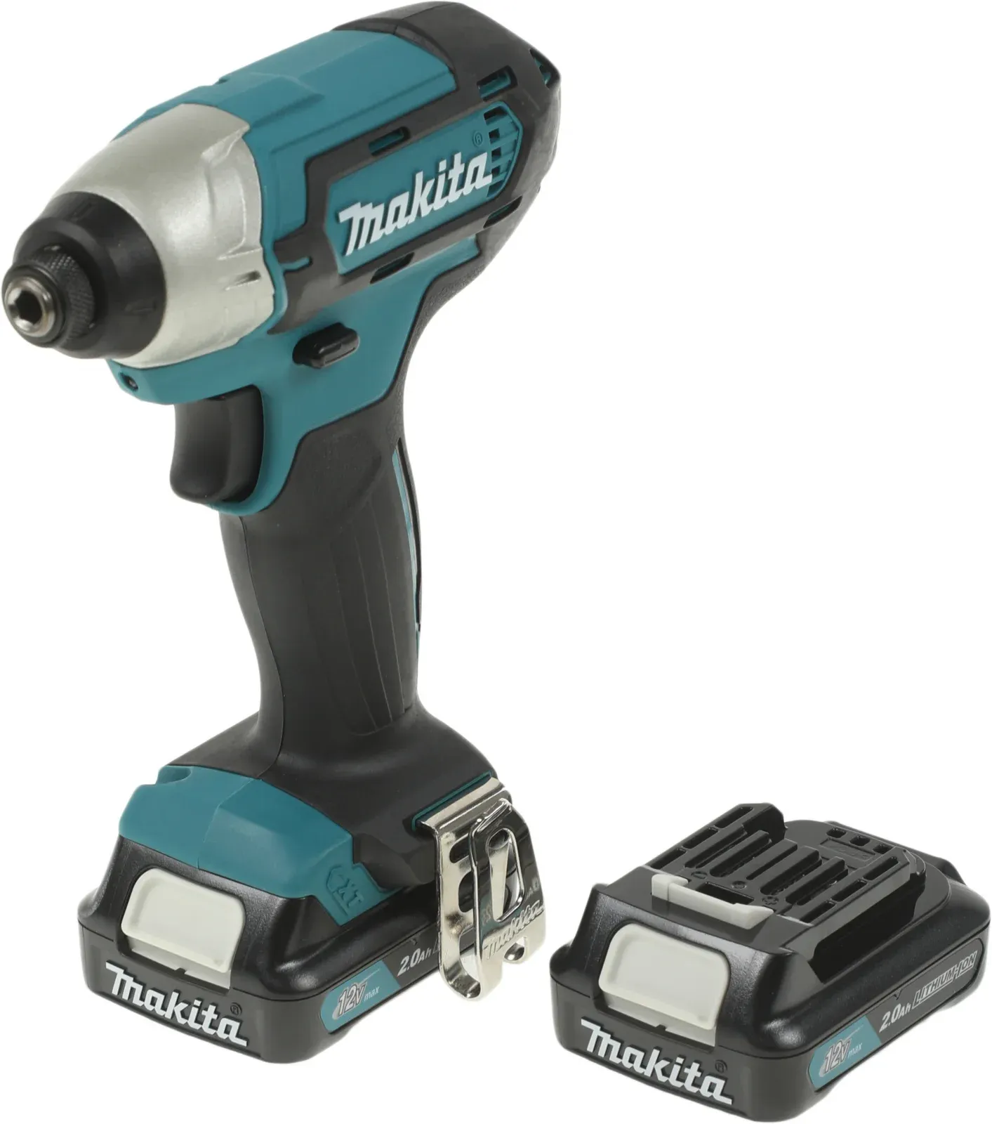Шуруповерт Makita TD110DWAE аккум. патрон:держатель бит 1/4 кейс в комплекте - фото 8