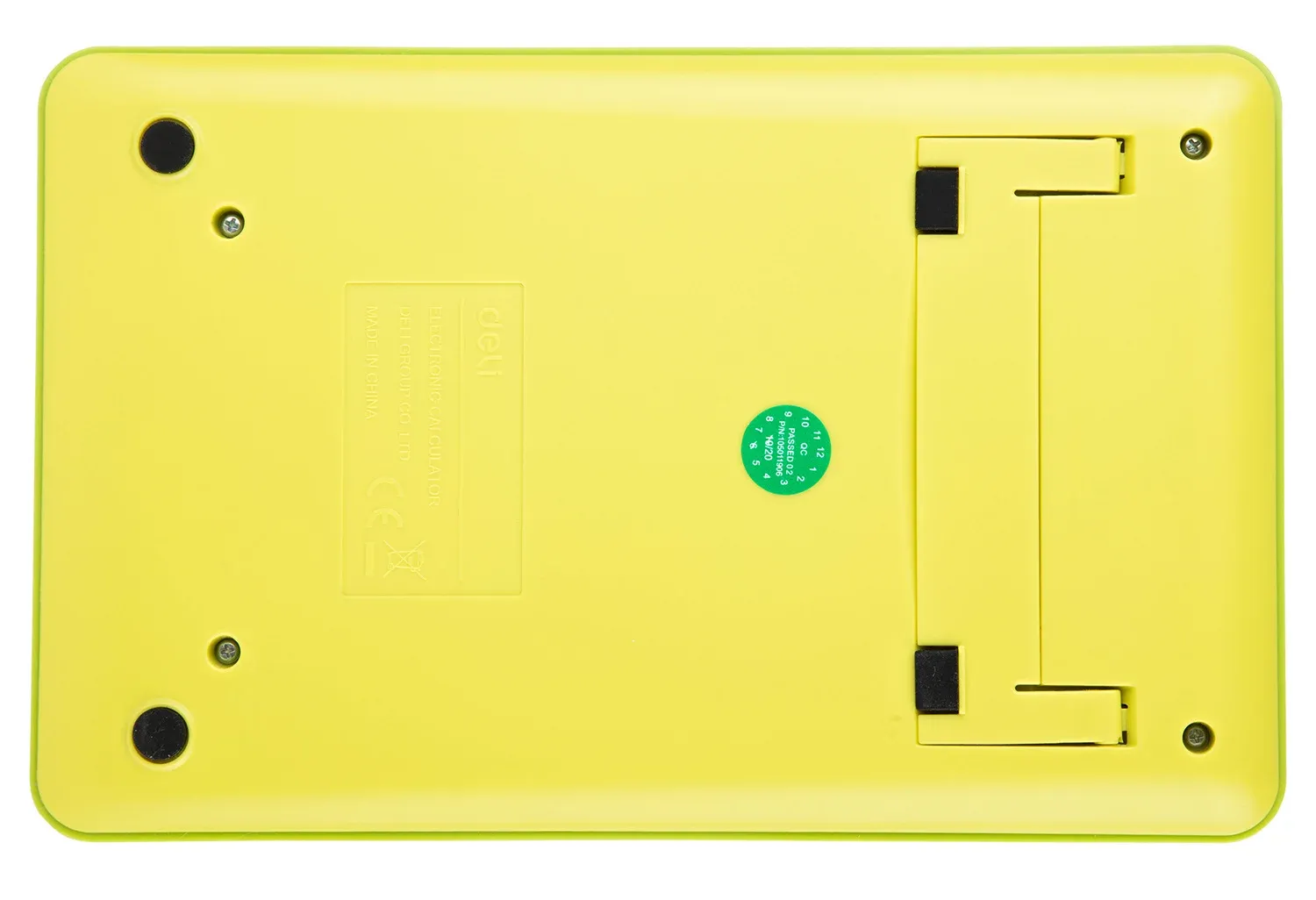 Калькулятор настольный Deli Touch EM01551 желтый 12-разр. - фото 5