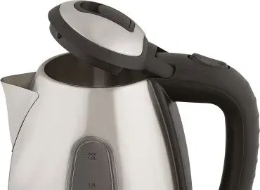 Чайник электрический Scarlett SC-EK21S88 1.8л. 2200Вт черный/серебристый корпус: металл - фото 1