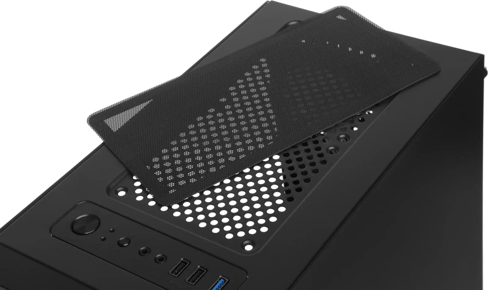 Корпус Formula CL-3301B TG черный без БП ATX 7x120mm 2xUSB2.0 1xUSB3.0 audio bott PSU - фото 4