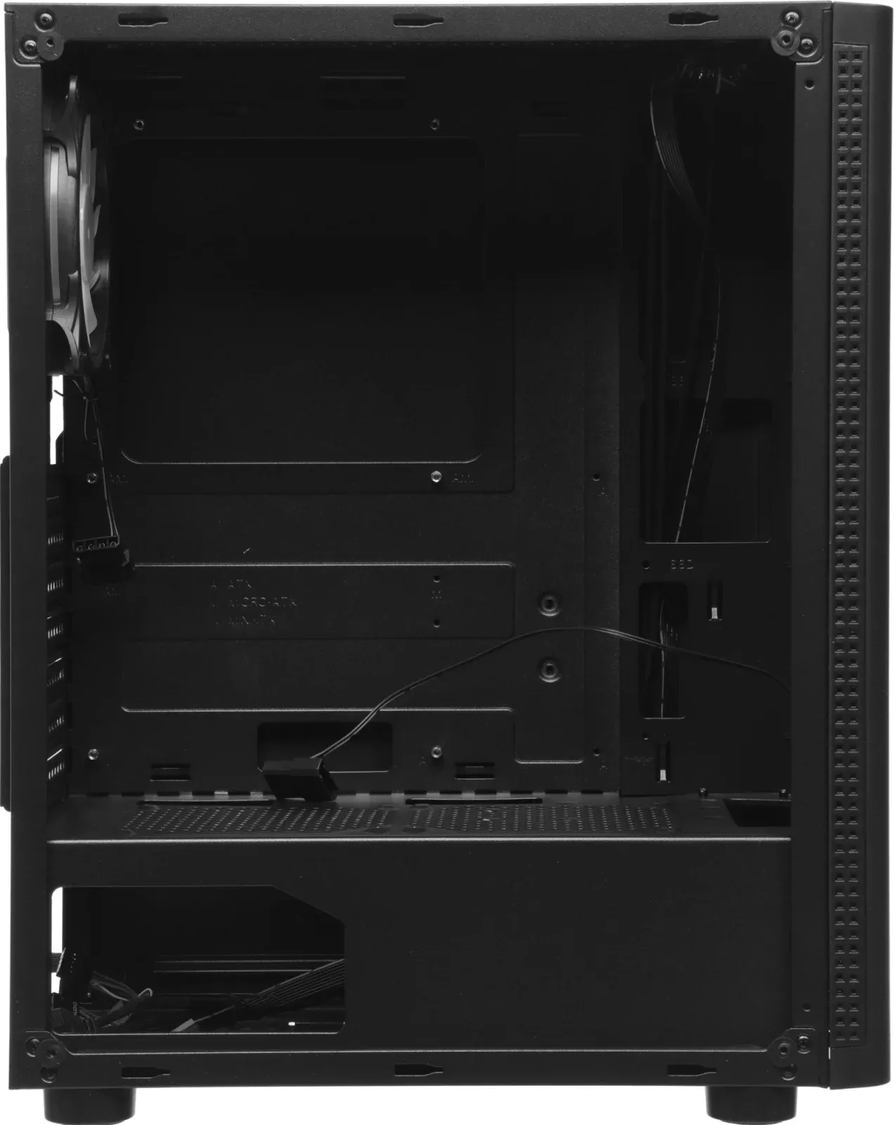 Корпус Formula CL-3301B TG черный без БП ATX 7x120mm 2xUSB2.0 1xUSB3.0 audio bott PSU - фото 7