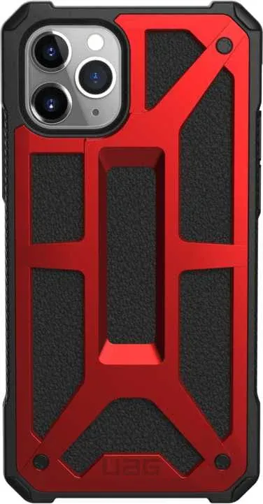 Чехол клип-кейс UAG для Apple iPhone 11 Pro Monarch красный/черный 111701119494 - фото 8