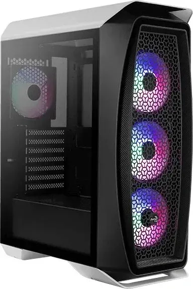 Корпус Aerocool Aero One Frost-G-WT-v1 белый без БП ATX 4x120mm 2x140mm 2xUSB3.0 audio bott PSU - фото 2