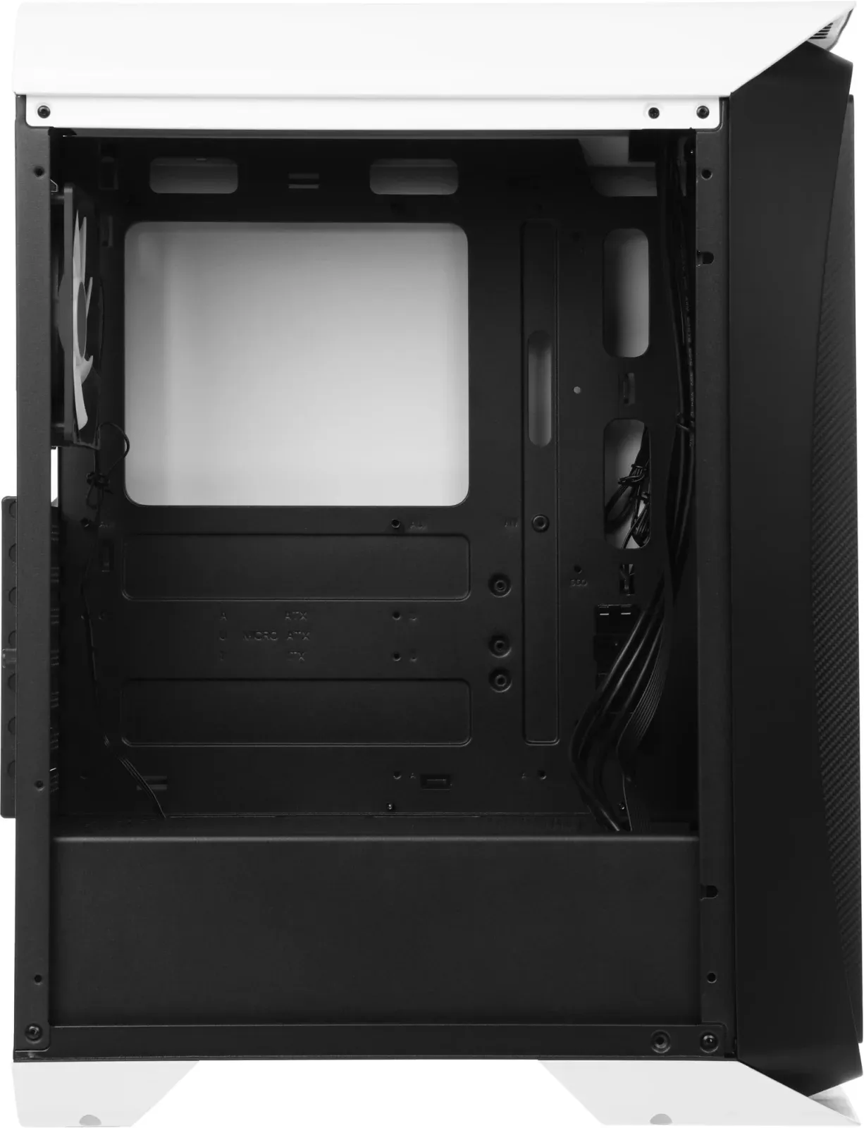 Корпус Aerocool Aero One Frost-G-WT-v1 белый без БП ATX 4x120mm 2x140mm 2xUSB3.0 audio bott PSU - фото 5