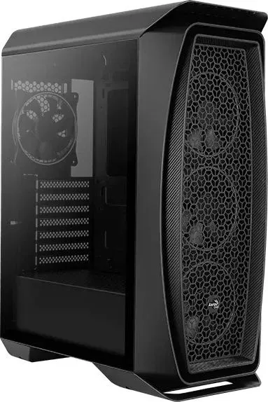 Корпус Aerocool Aero One Eclipse-G-BK-v1 черный без БП ATX 4x120mm 2x140mm 2xUSB3.0 audio bott PSU - фото 4