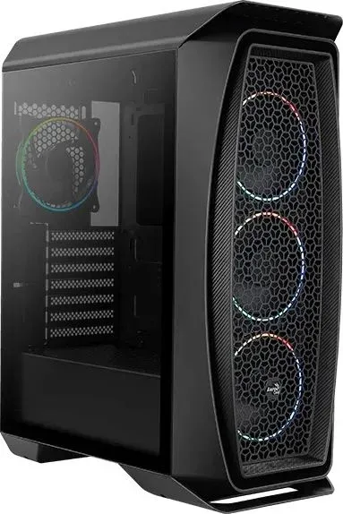 Корпус Aerocool Aero One Eclipse-G-BK-v1 черный без БП ATX 4x120mm 2x140mm 2xUSB3.0 audio bott PSU - фото 5
