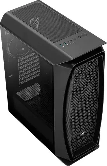 Корпус Aerocool Aero One Eclipse-G-BK-v1 черный без БП ATX 4x120mm 2x140mm 2xUSB3.0 audio bott PSU - фото 6