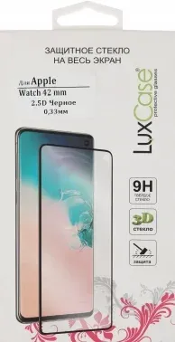 Стекло защитное LuxCase для Apple Watch Series 3 77946 - фото 5