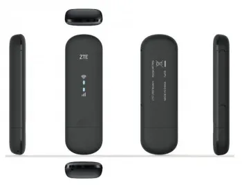 Модем 2G/3G/4G ZTE MF79N USB Wi-Fi Firewall +Router внешний черный - фото 2