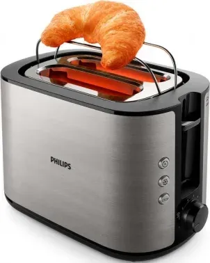 Тостер Philips HD2650 950Вт серебристый - фото 6