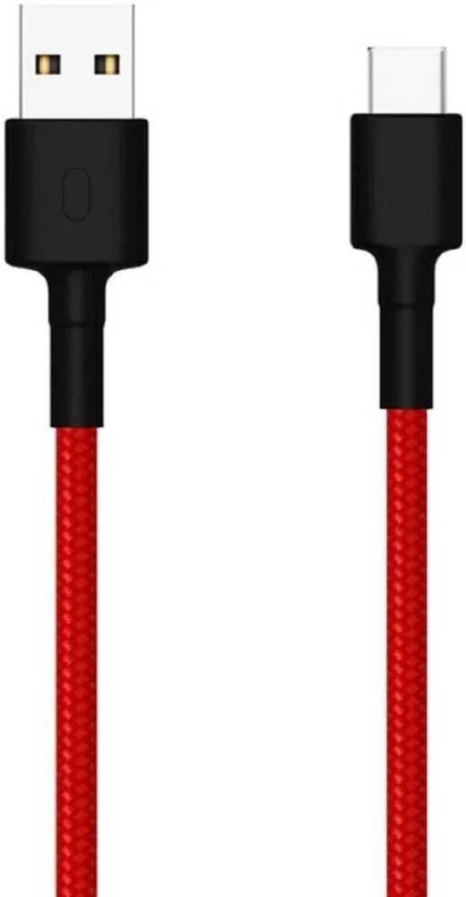 Кабель Xiaomi Mi Braided SJV4110GL USB m-USB Type-C m 1м красный - фото 6