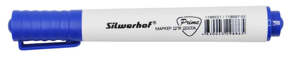 Маркеры SILWERHOF Prime синий - фото 3
