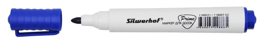 Маркеры SILWERHOF Prime синий - фото 4