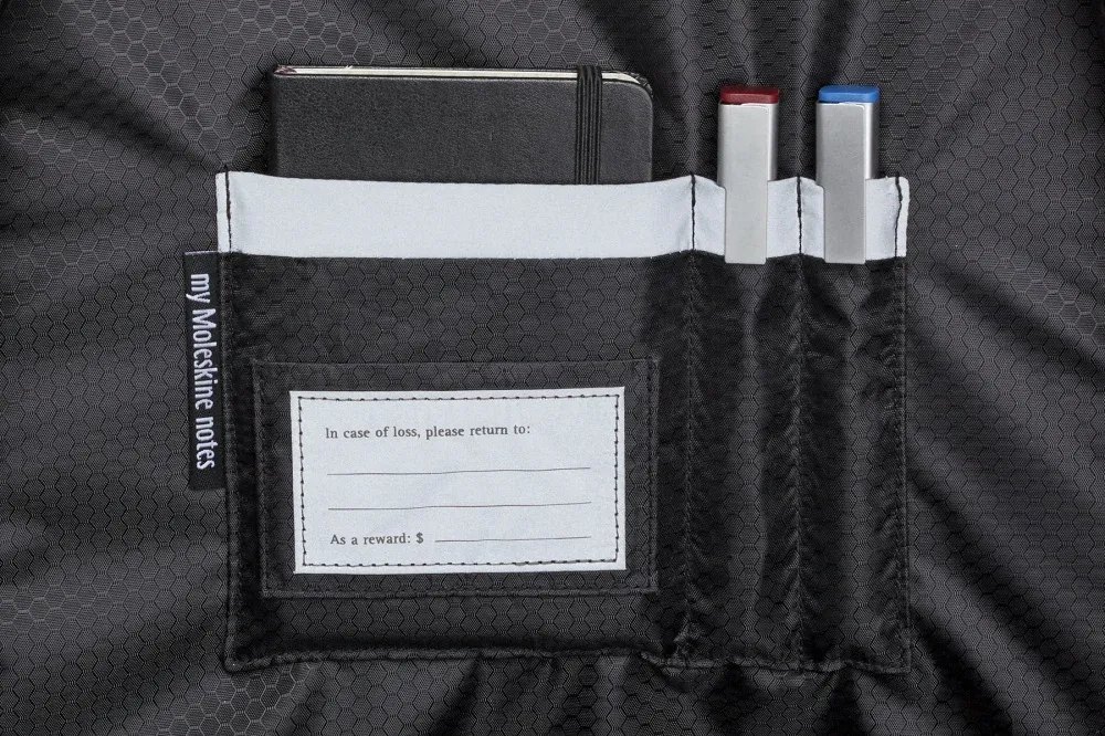 Чемоданы сумки рюкзаки MOLESKINE Metro черный - фото 2