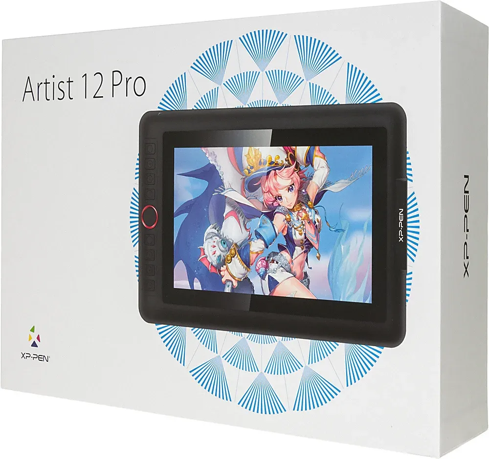 Графический планшет-монитор XPPen Artist 12 PRO FHD IPS HDMI черный - фото 3
