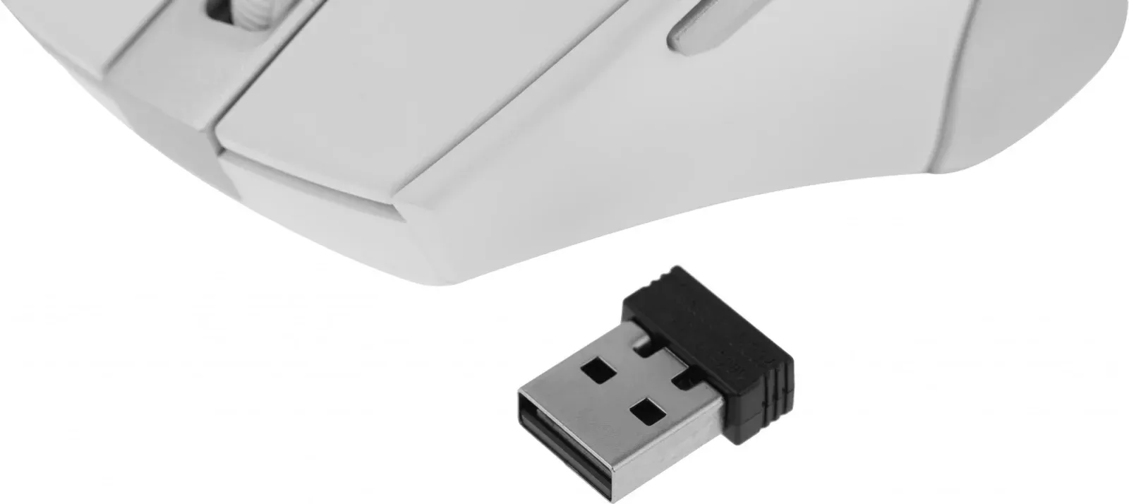 Мышь A4Tech Fstyler FG35 серебристый/белый оптическая 2000dpi беспров. USB 6but FG35 SILVER - фото 5
