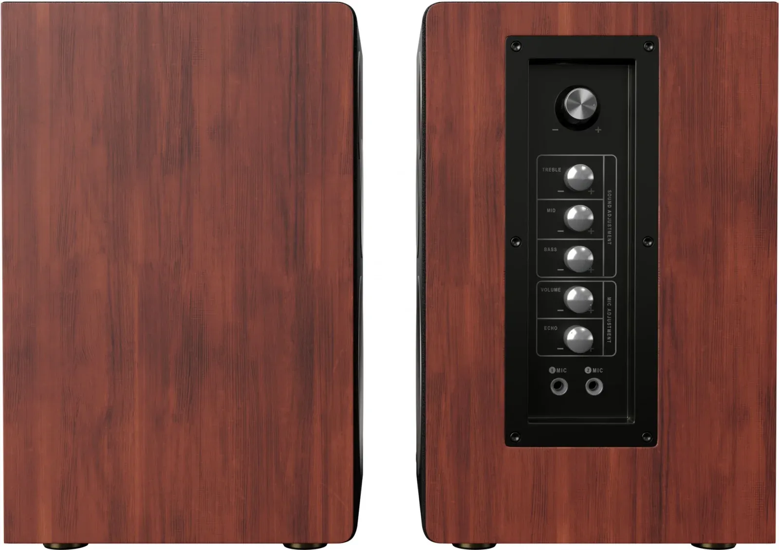 Колонки Оклик OK-117 BT 2.0 черный 80Вт BT - фото 2