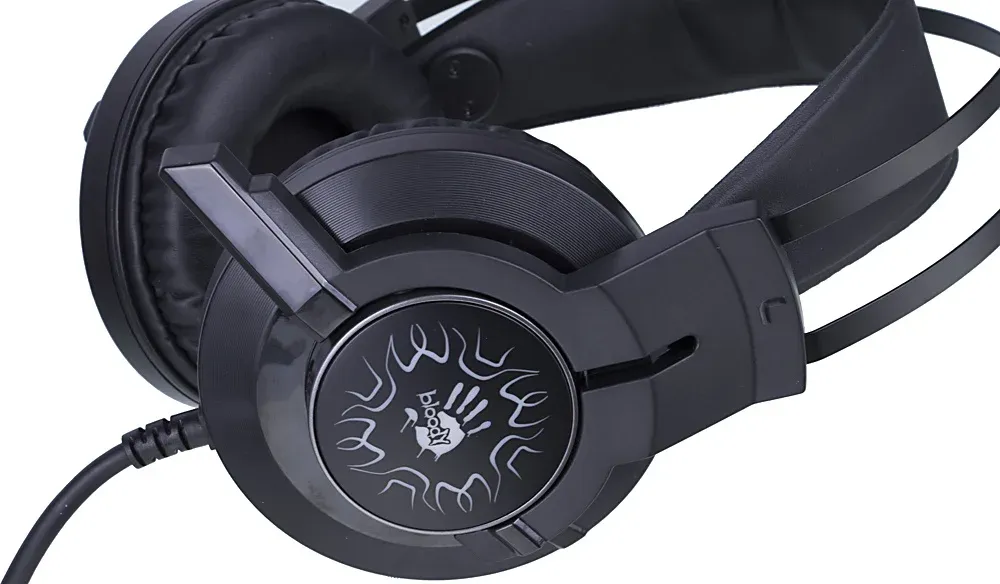 Игровые гарнитуры A4TECH Bloody J437 черный - фото 2