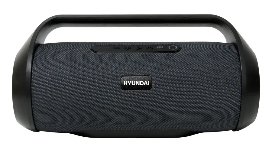 Колонка порт. Hyundai H-PAC420 серый/черный 50W 2.0 BT/3.5Jack/USB 10м 3600mAh - фото 3