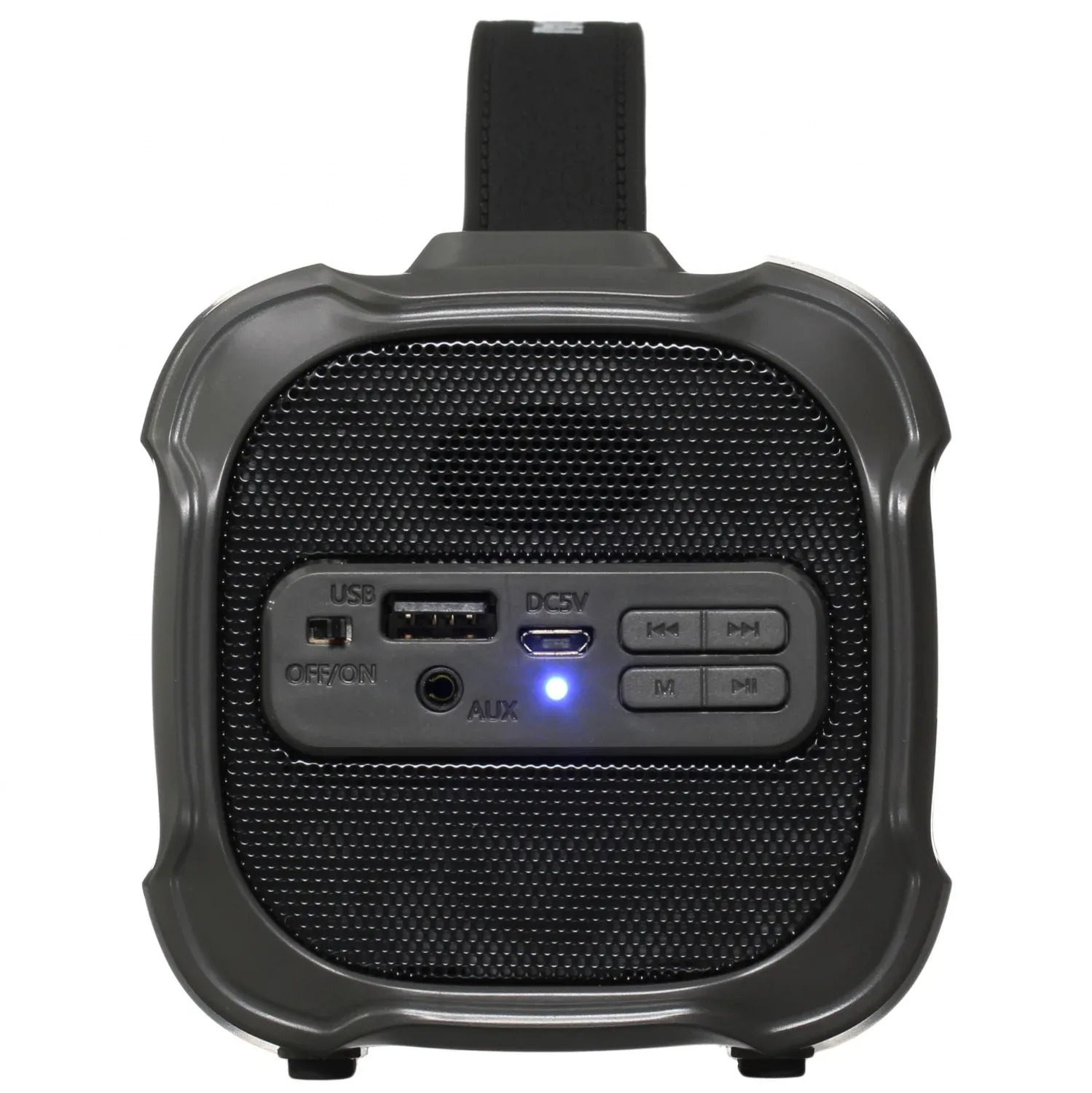 Колонка порт. Hyundai H-PAC460 черный 9W 1.0 BT/3.5Jack/USB 10м 1500mAh - фото 7
