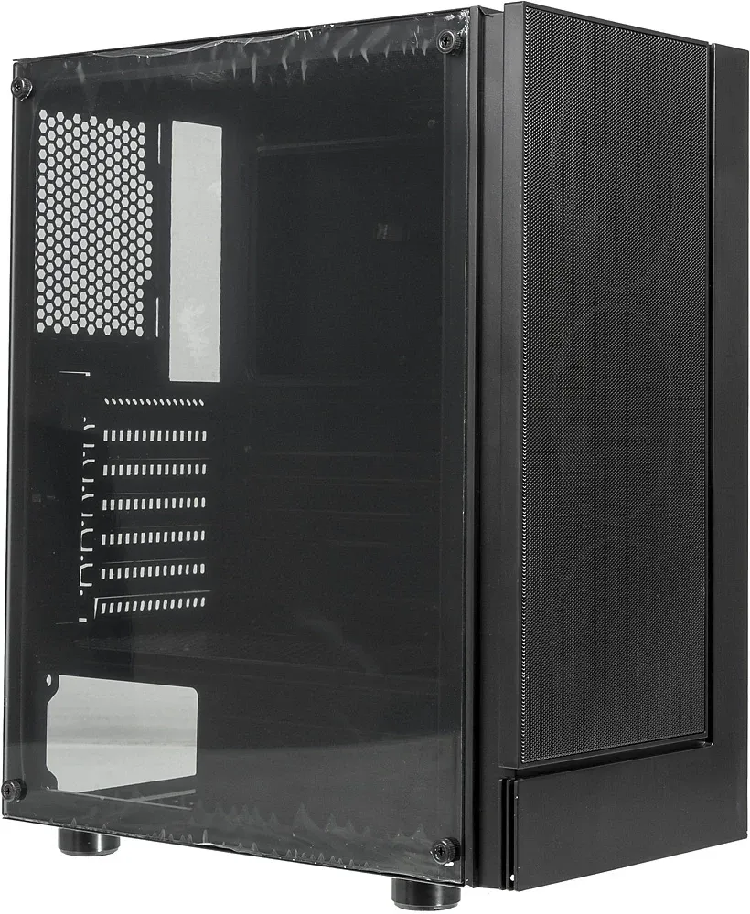 Корпус Formula F-33RGB черный без БП ATX 5x120mm 2x140mm 2xUSB2.0 1xUSB3.0 audio bott PSU - фото 1