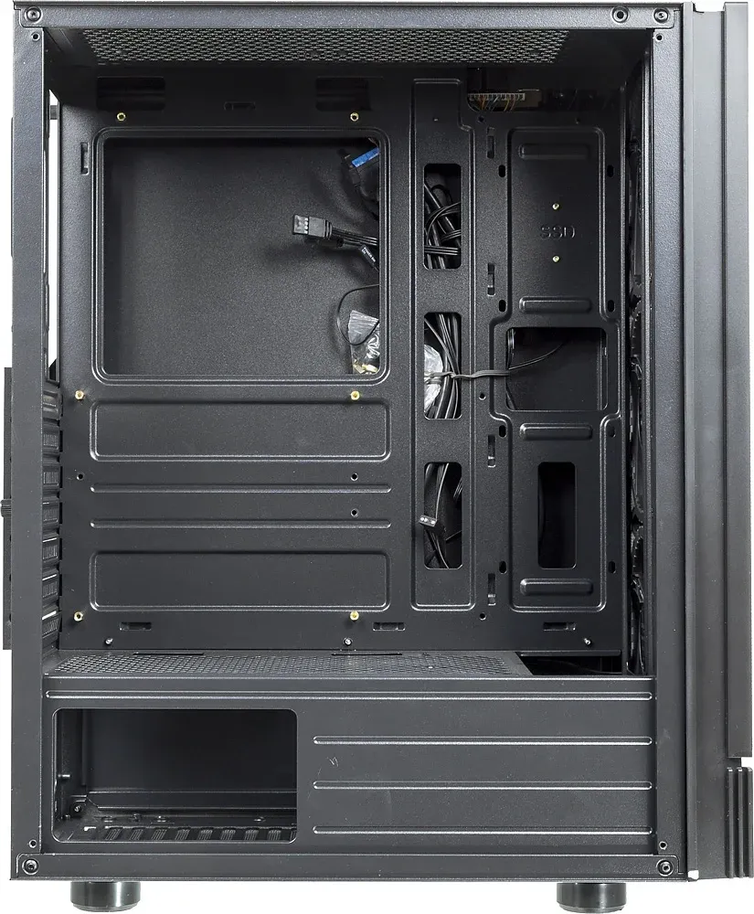 Корпус Formula F-33RGB черный без БП ATX 5x120mm 2x140mm 2xUSB2.0 1xUSB3.0 audio bott PSU - фото 7