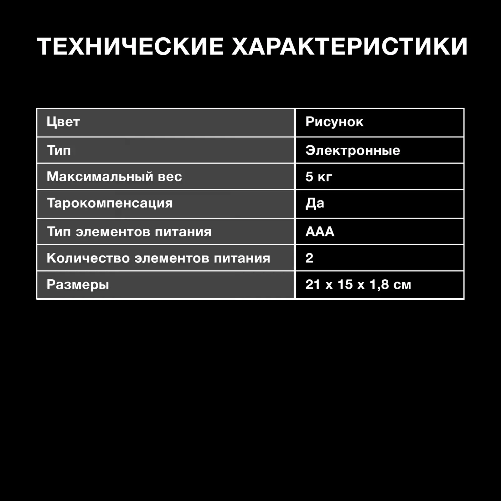 Кухонные весы HYUNDAI HYS-KG221 рисунок - фото 4