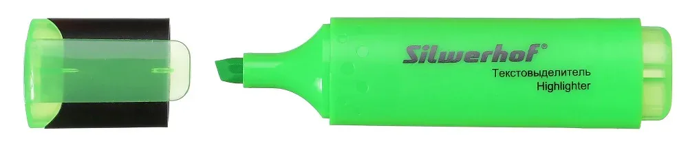 Набор текстовыделителей Silwerhof Blaze 108036-00 скошенный пиш. наконечник 1-5мм 4цв. пакет с европодвесом - фото 5