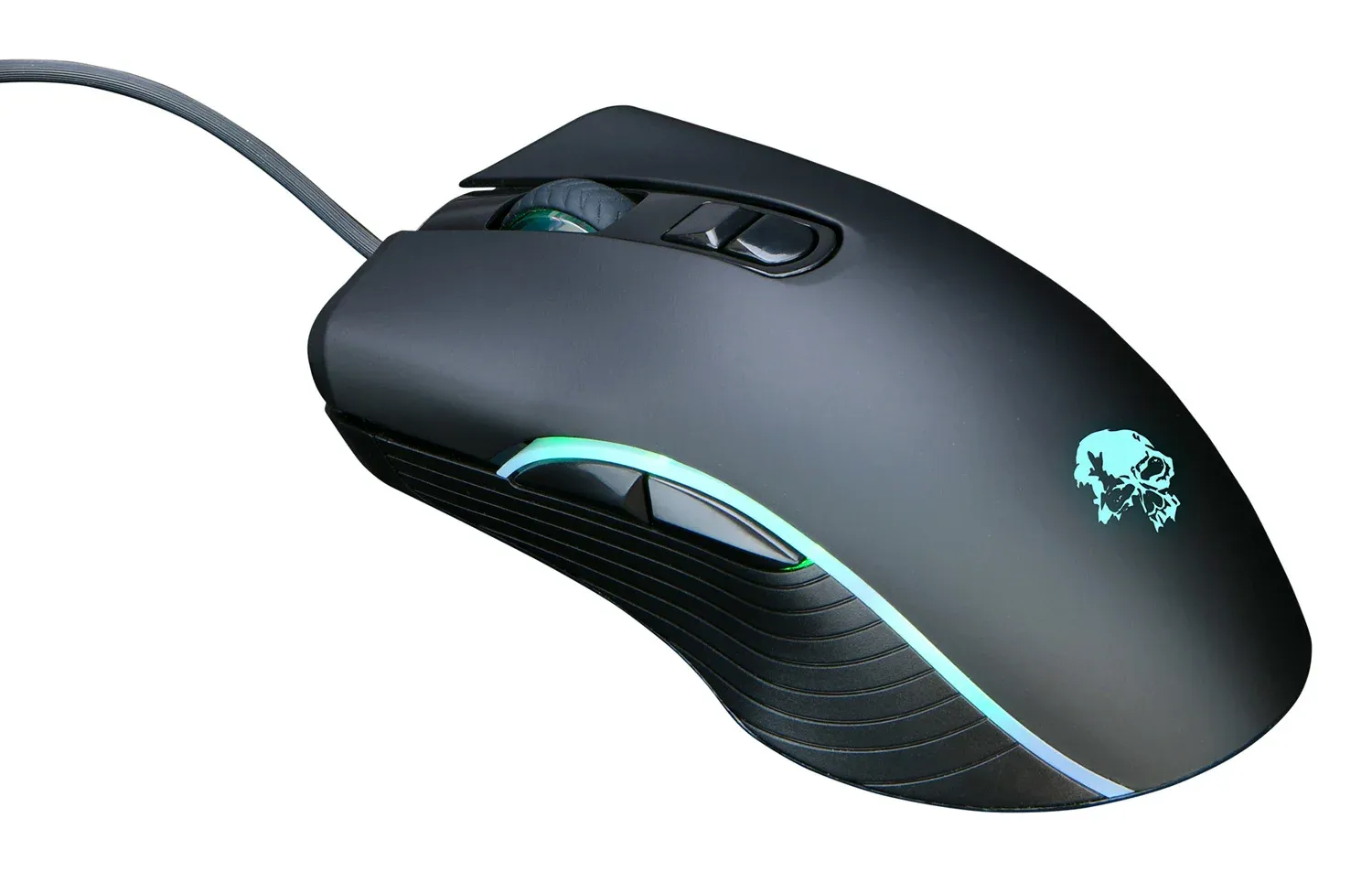 Мышь Оклик 708G MYSTERY черный оптическая 3200dpi USB 7but 1196437 - фото 1